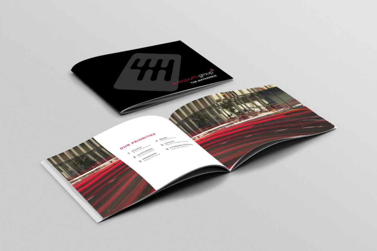 Brochure for Autosports | Corporate Edge client