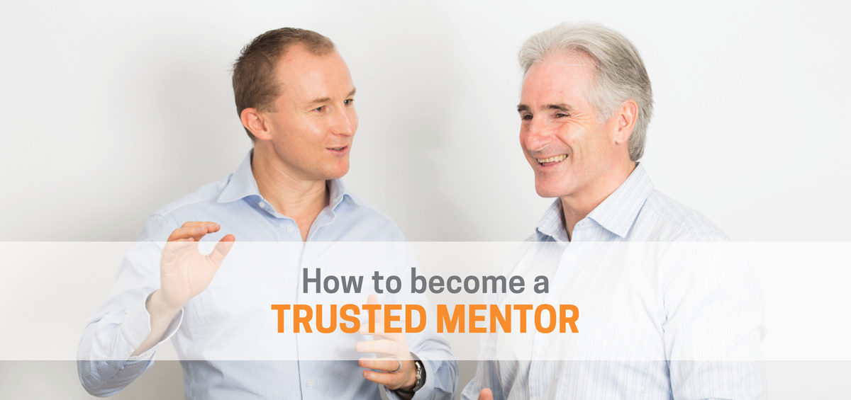 Header image showing How to Become a Trusted Mentor