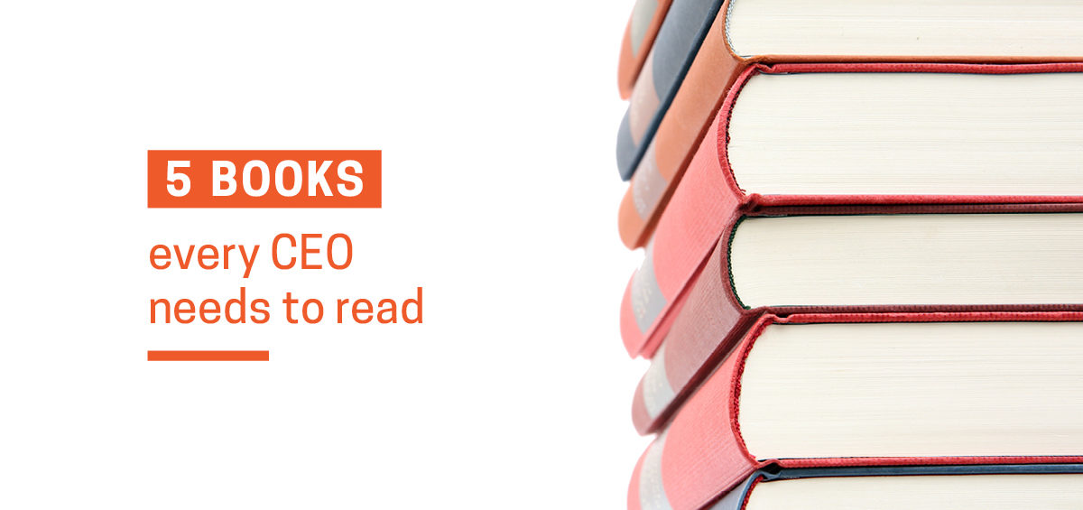 Feature image for article - Top 5 CEO books that every leader should read